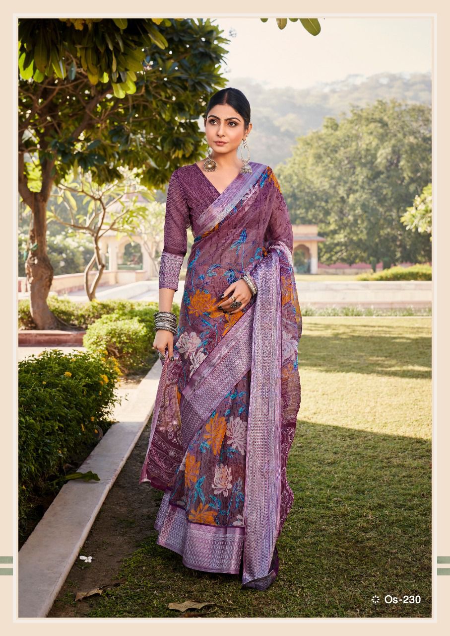 Shreyans Organza Silk 16 Ethnic Wear Wholesale Organza Silk Sarees
